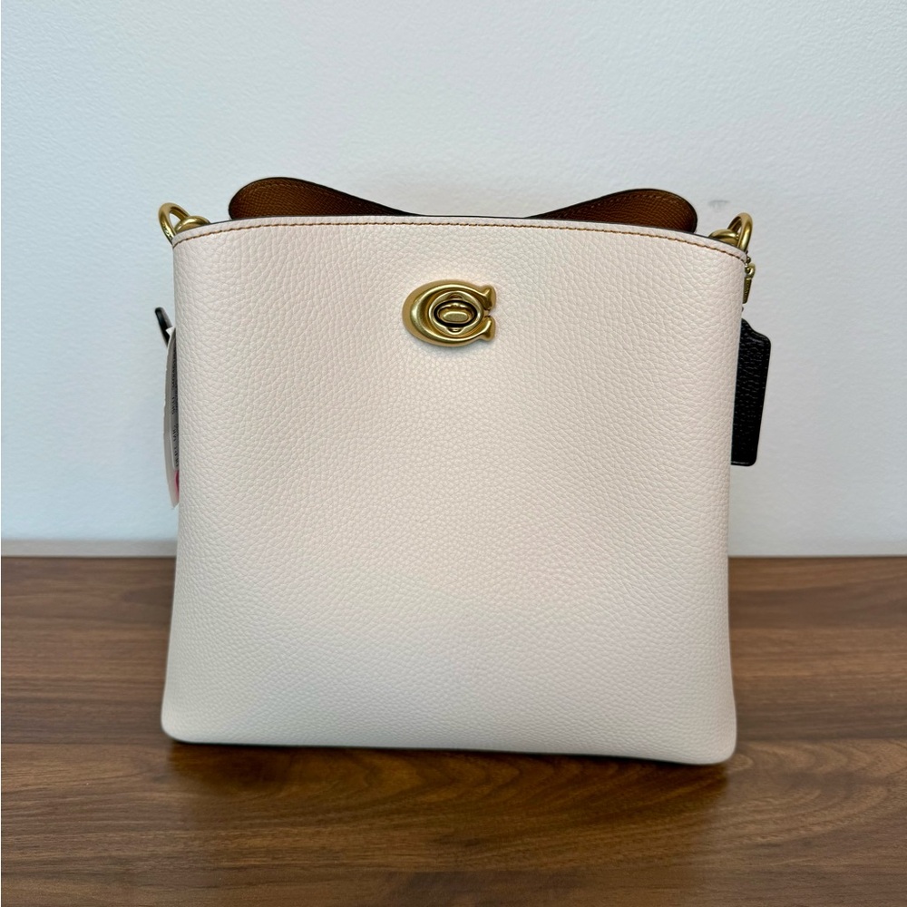 Coach Willow Bucket Bag in Chalk Multi MSRP $350